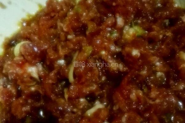 香菇蒸肉馅的做法图解2