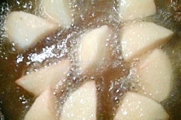 拔丝苹果的做法图解3