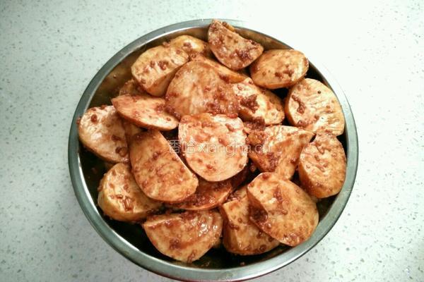 香芋粉蒸肉的做法图解9