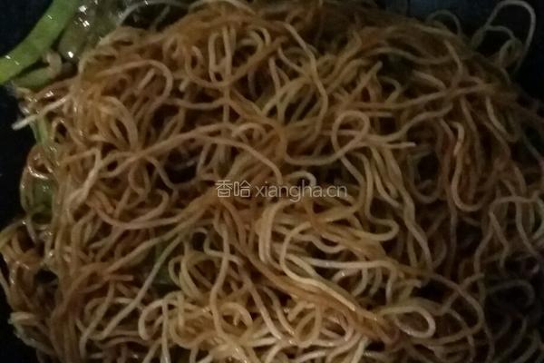 豆角焖面的做法图解11