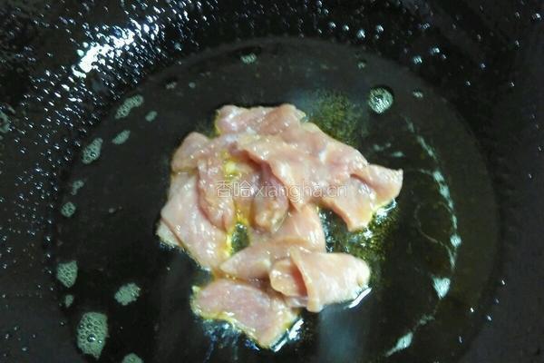 慈菇炒肉片的做法图解4