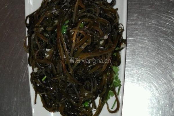 蒜茸海带丝的做法图解8