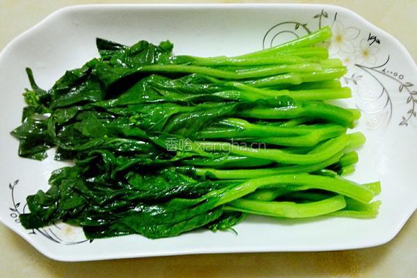 广东菜心的做法图解5