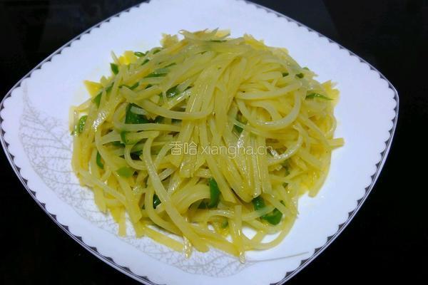 青椒土豆丝