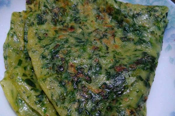 荠荠菜煎饼