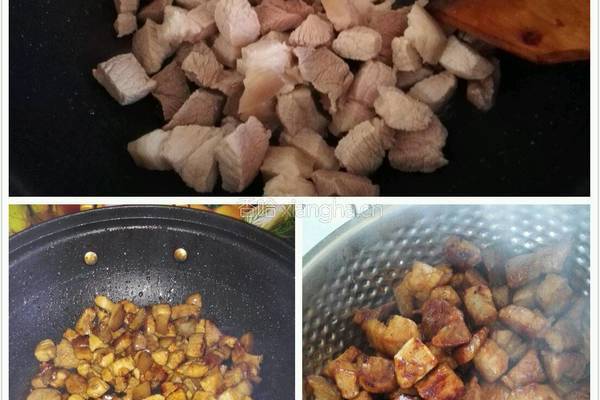 豆角炖肉的做法图解6