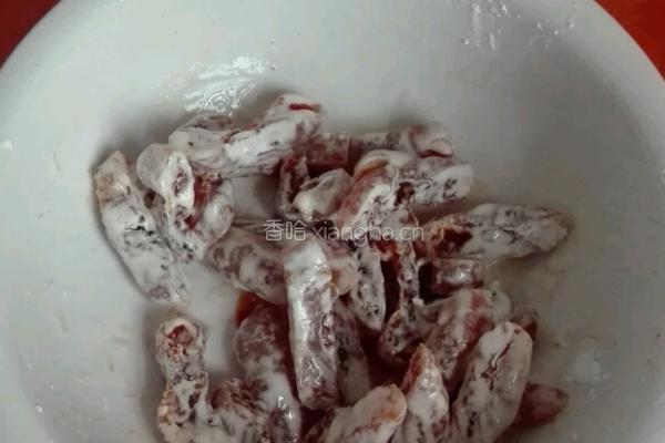 炸柿饼的做法图解4