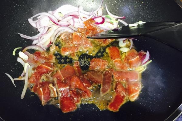 牛肉什锦炒面的做法图解4