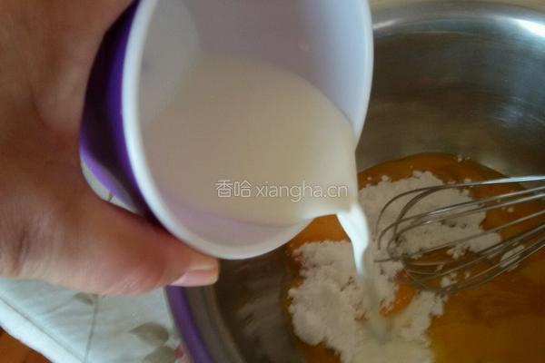 八寸戚风蛋糕的做法图解4