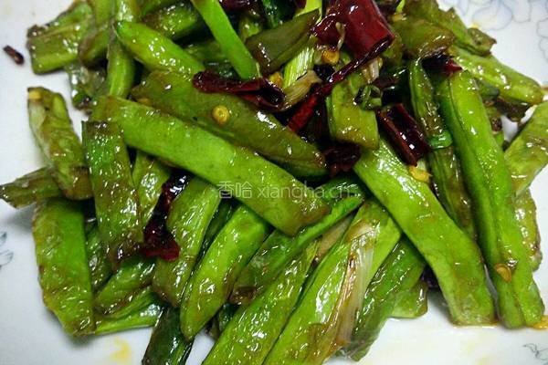干煸四季豆的做法图解9
