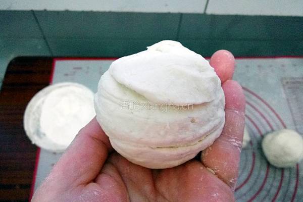 原味发面饼的做法图解5