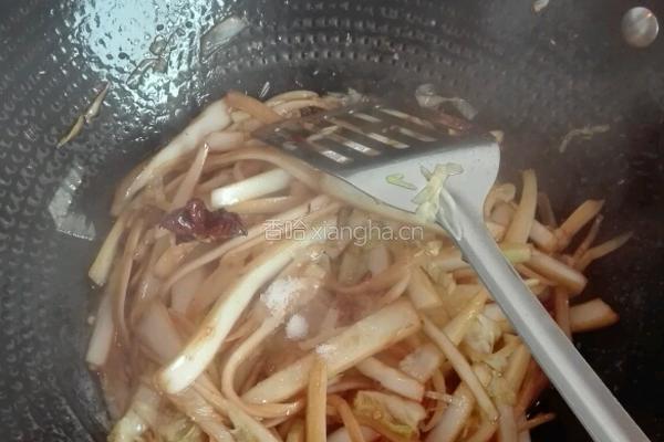 蒜香粉条白菜的做法图解8
