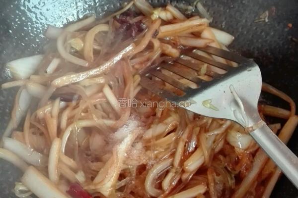 蒜香粉条白菜的做法图解10