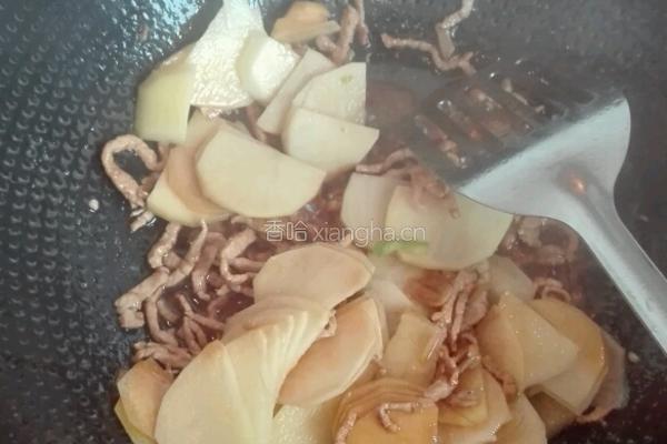 尖椒肉丝土豆片的做法图解6
