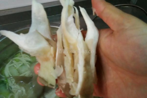 白菜面条的做法图解7