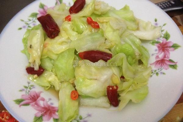 酸辣手撕包菜的做法图解7