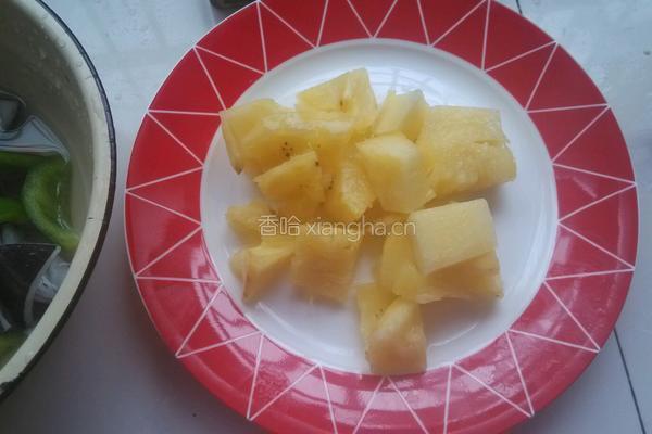 菠萝咕噜肉的做法图解4