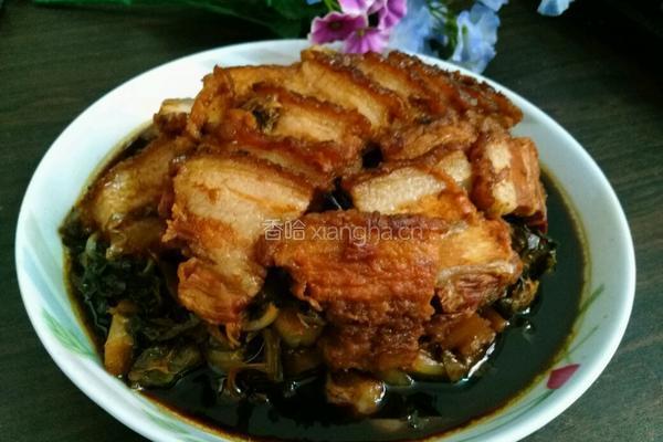 梅菜扣肉的做法图解11