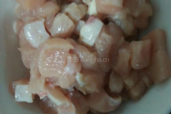 五彩鸡胸肉的做法图解5