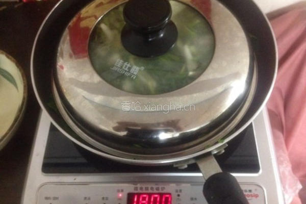 带汤厚合炒荞头的做法图解8