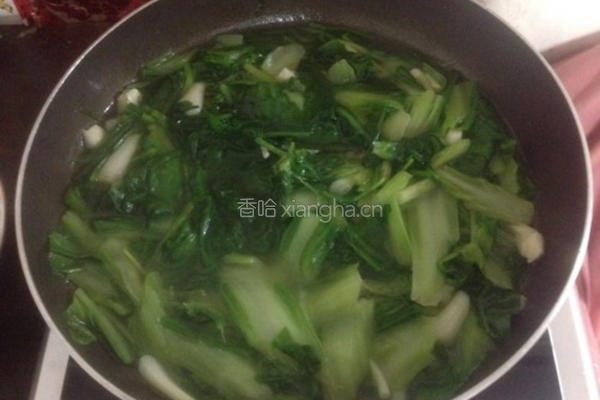 带汤厚合炒荞头的做法图解11