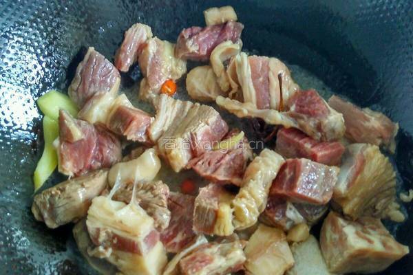 香辣牛肉的做法图解4