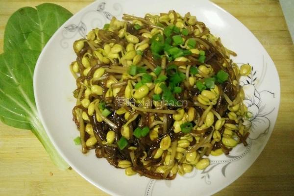 黄豆芽焖粉条