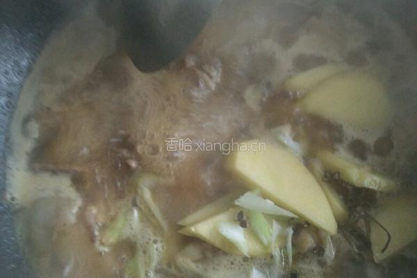 蘑菇小炒肉的做法图解6