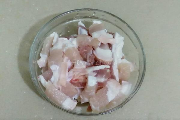 双丝炒五花肉的做法图解1