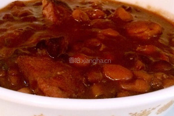 大排豆汤的做法图解6