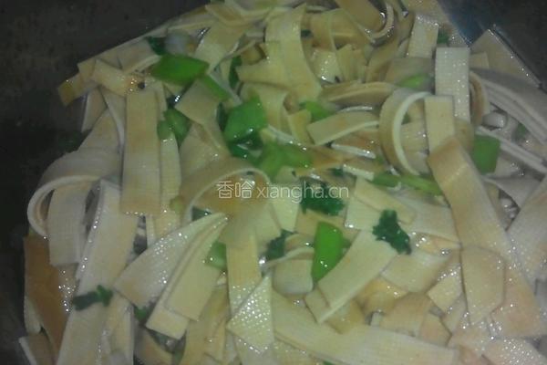 凉拌豆皮的做法图解6