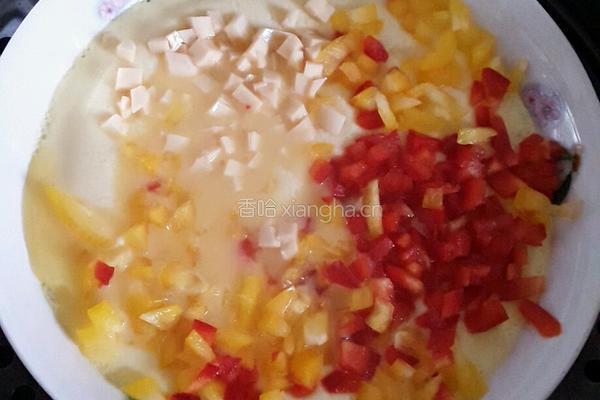 彩色蒸蛋的做法图解5