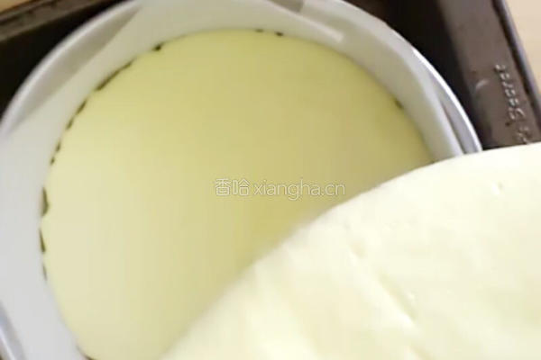 椰香轻芝士（乳酪）蛋糕的做法图解8
