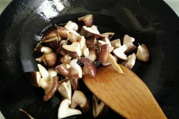香菇油菜的做法图解6