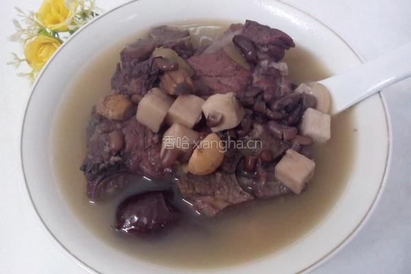 茯苓赤小豆煲猪骨的做法图解6