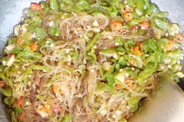 双椒粉丝煲