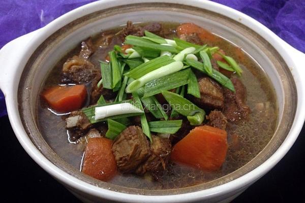羊肉炖胡萝卜的做法图解12