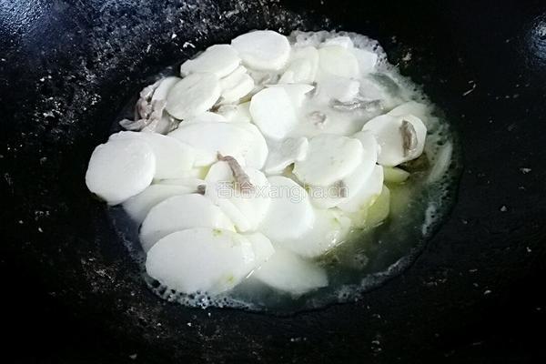 瘦肉炒淮山的做法图解5