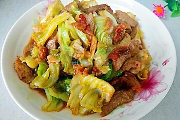 干锅包菜的做法图解8