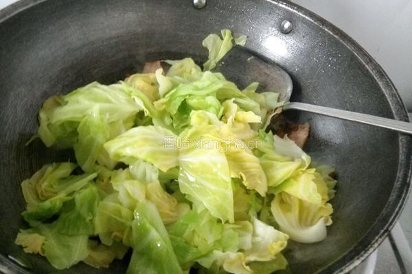 干锅包菜的做法图解6