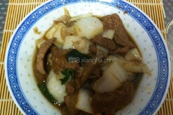 爆炒猪肝的做法图解4