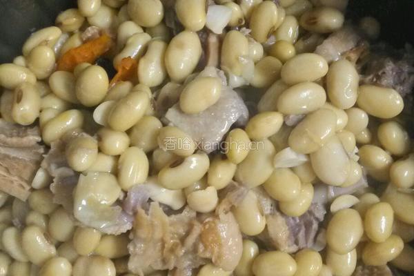 年味～鸭腿炖黄豆的做法图解7