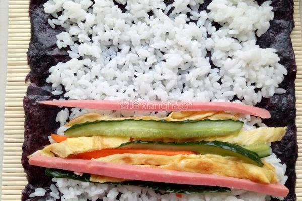 紫菜包饭的做法图解7