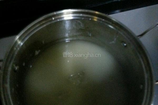 芋头地瓜甜汤的做法图解4