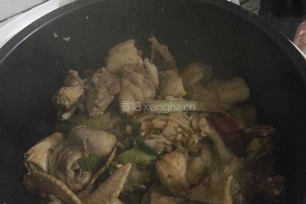 小鸡炖香菇的做法图解13