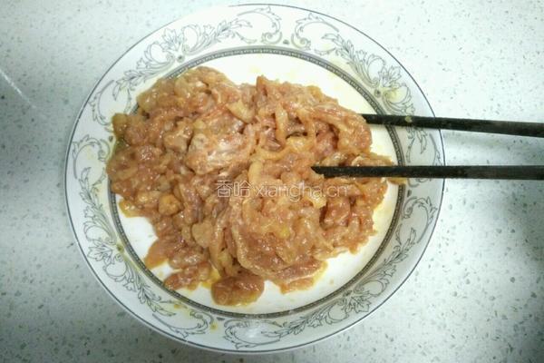  青椒炒肉丝的做法图解5