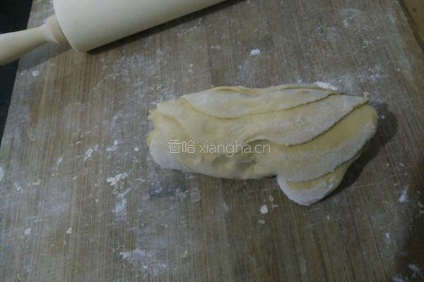 南瓜玫瑰卷的做法图解9