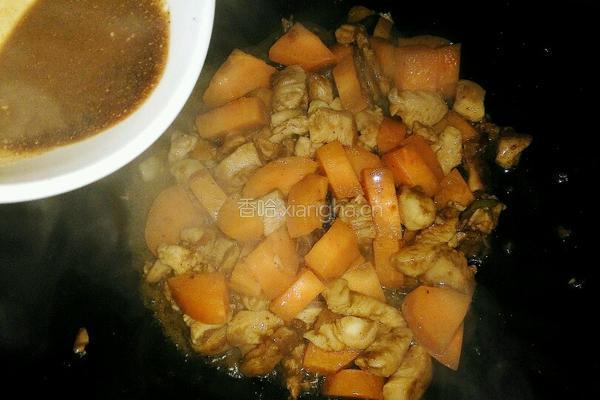 酱胡萝卜肉丁的做法图解10