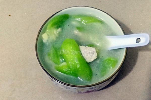 丝瓜肉片汤的做法图解7