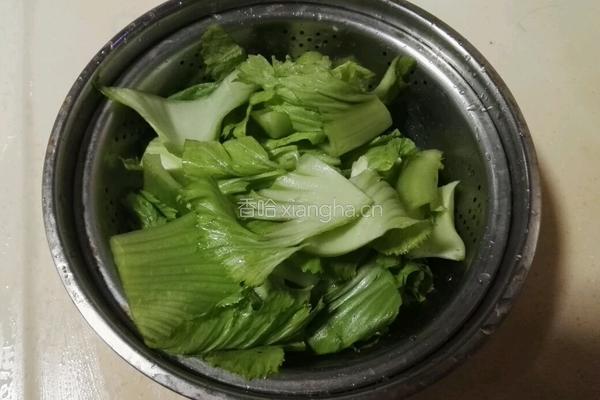 芥菜煲的做法图解4